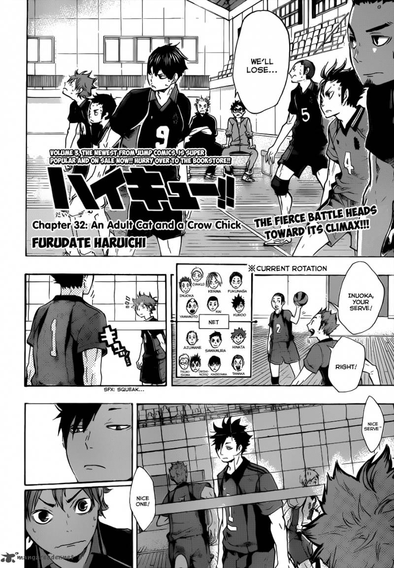 Haikyu Chapter 32 Page 4