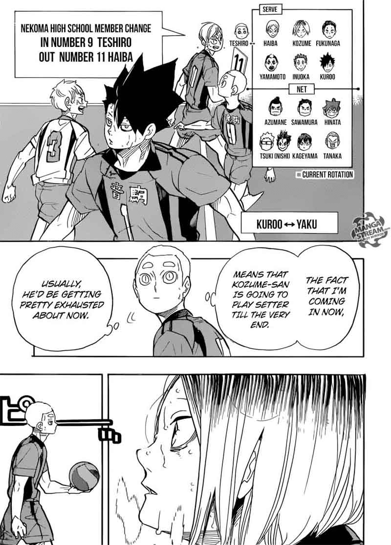 Haikyu Chapter 322 Page 13