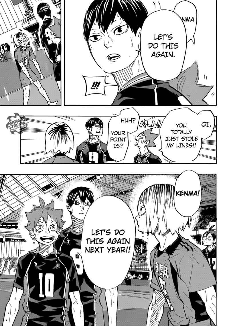 Haikyu Chapter 325 Page 14