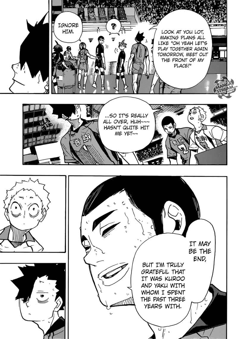 Haikyu Chapter 325 Page 16