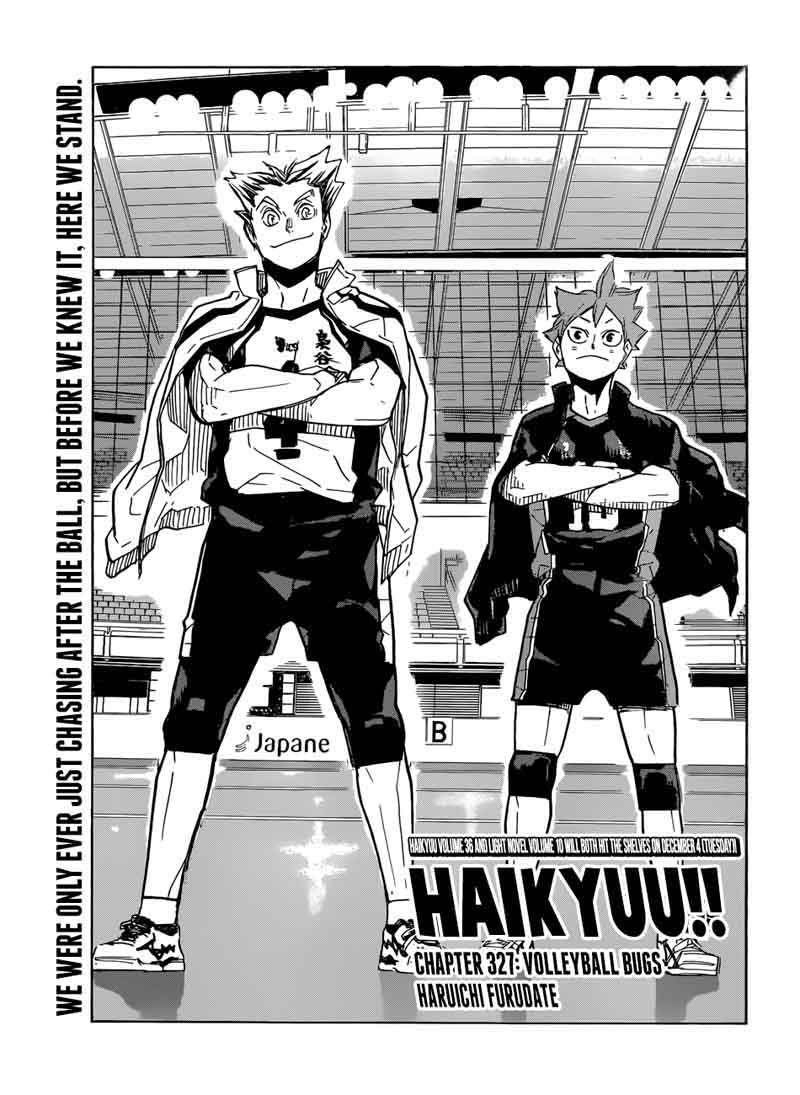 Haikyu Chapter 327 Page 1