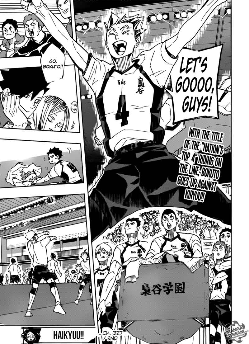 Haikyu Chapter 327 Page 19