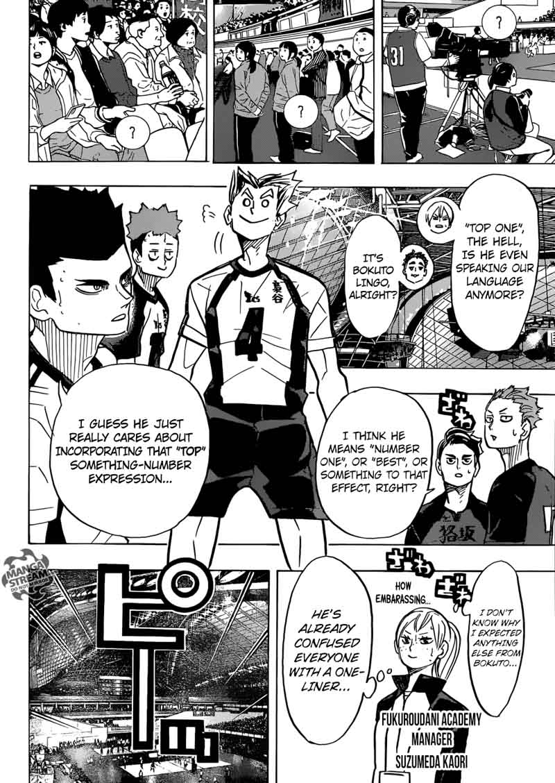 Haikyu Chapter 328 Page 6