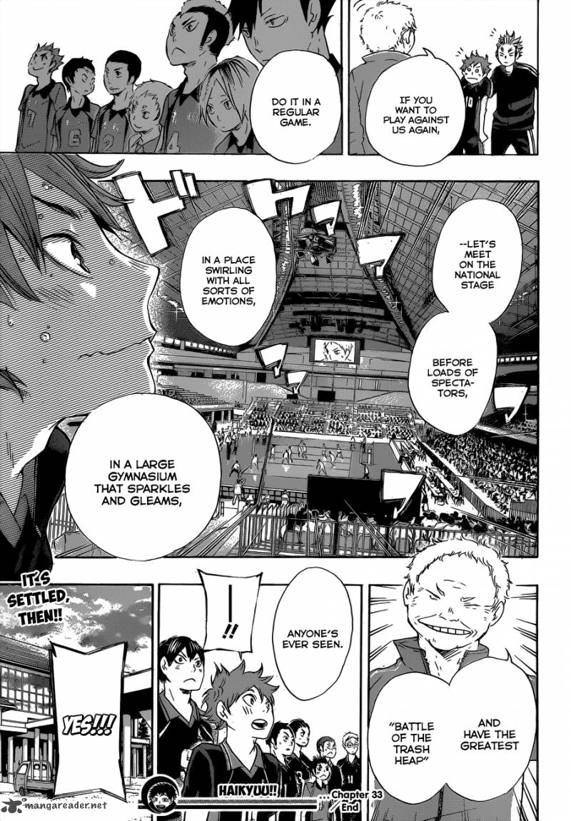 Haikyu Chapter 33 Page 18