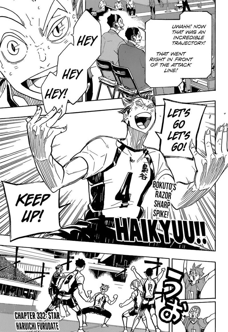 Haikyu Chapter 332 Page 1