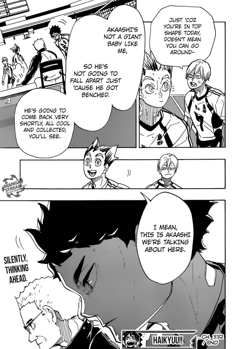 Haikyu Chapter 332 Page 17