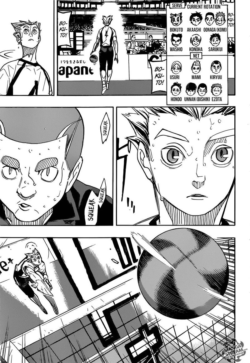 Haikyu Chapter 335 Page 15