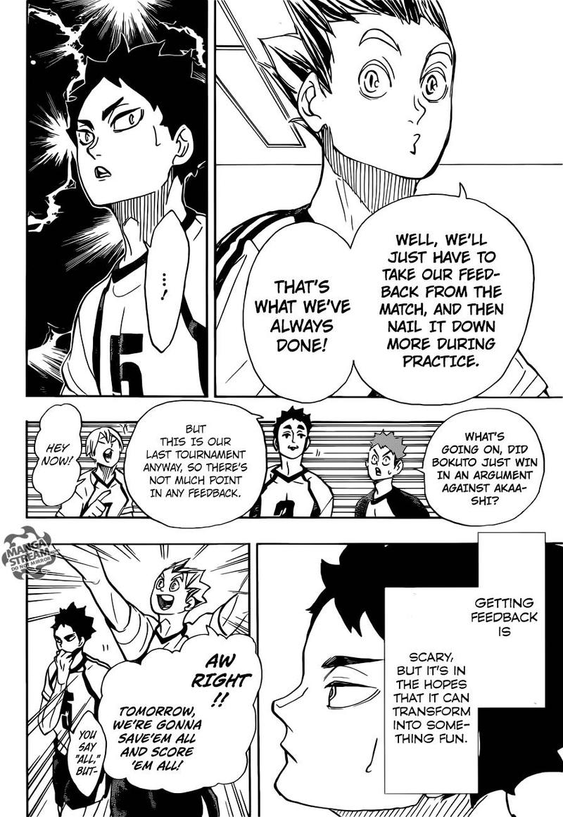 Haikyu Chapter 337 Page 15