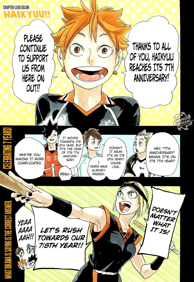 Haikyu Chapter 338 Page 2