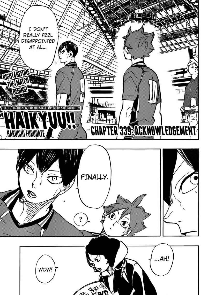 Haikyu Chapter 339 Page 1