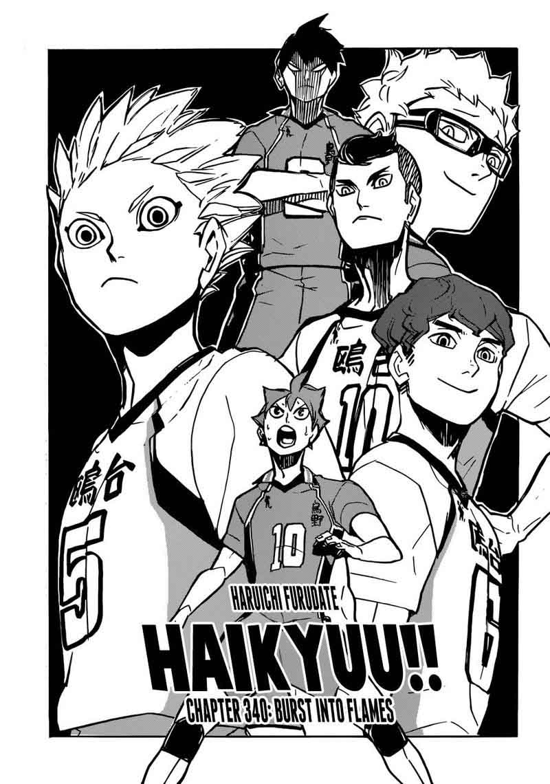 Haikyu Chapter 340 Page 1