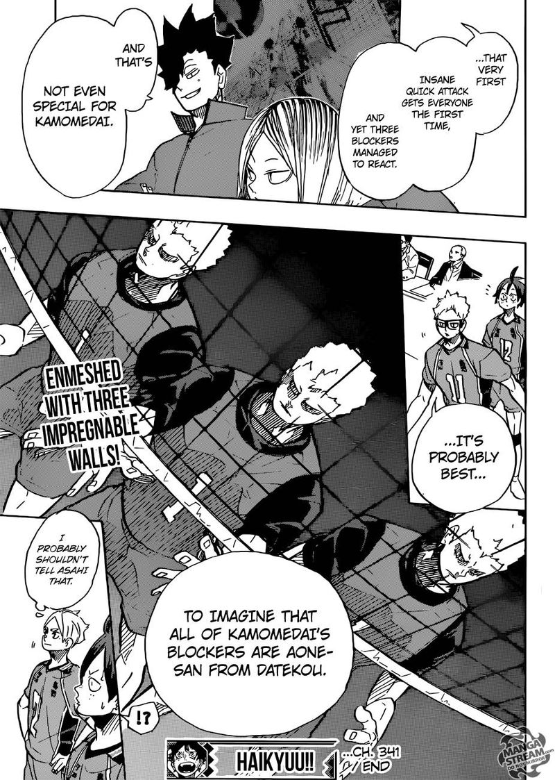 Haikyu Chapter 341 Page 16