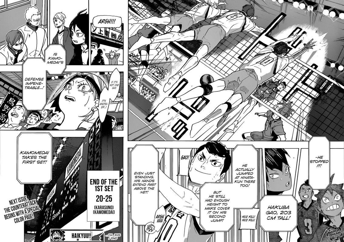 Haikyu Chapter 345 Page 15