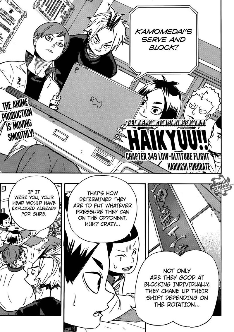 Haikyu Chapter 349 Page 1