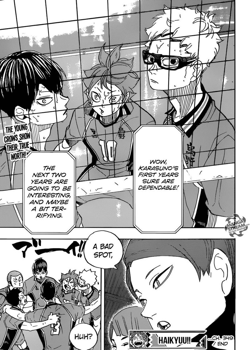 Haikyu Chapter 349 Page 19