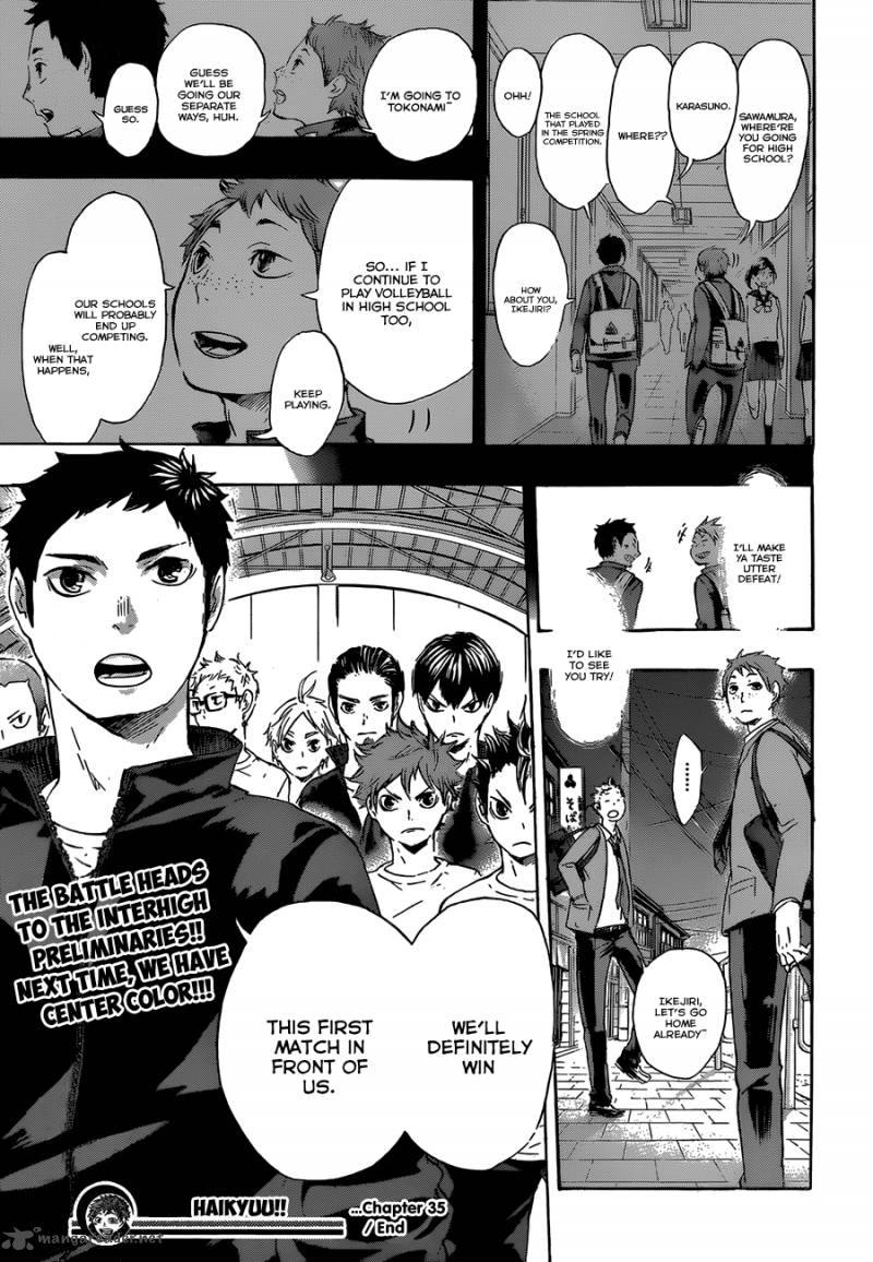 Haikyu Chapter 35 Page 22