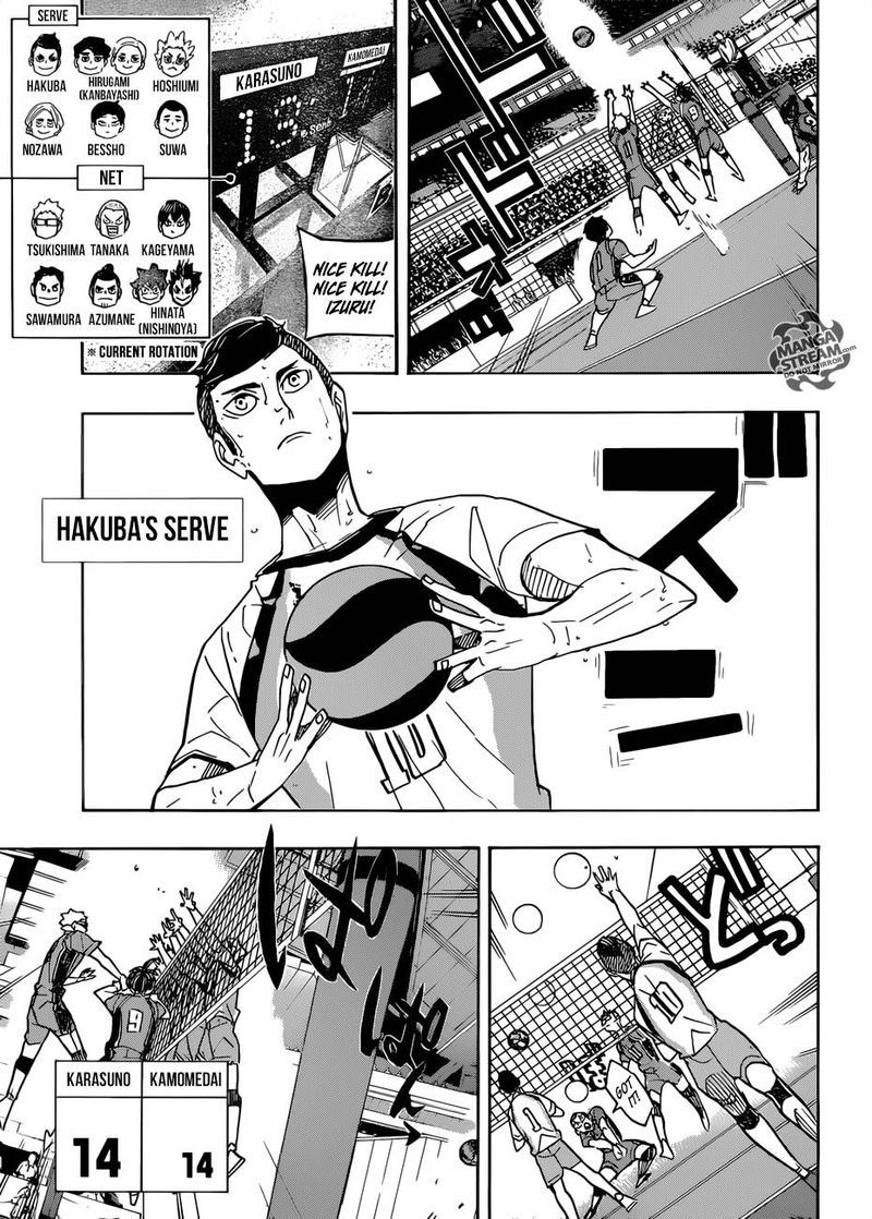 Haikyu Chapter 350 Page 3