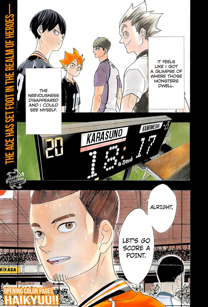 Haikyu Chapter 354 Page 2