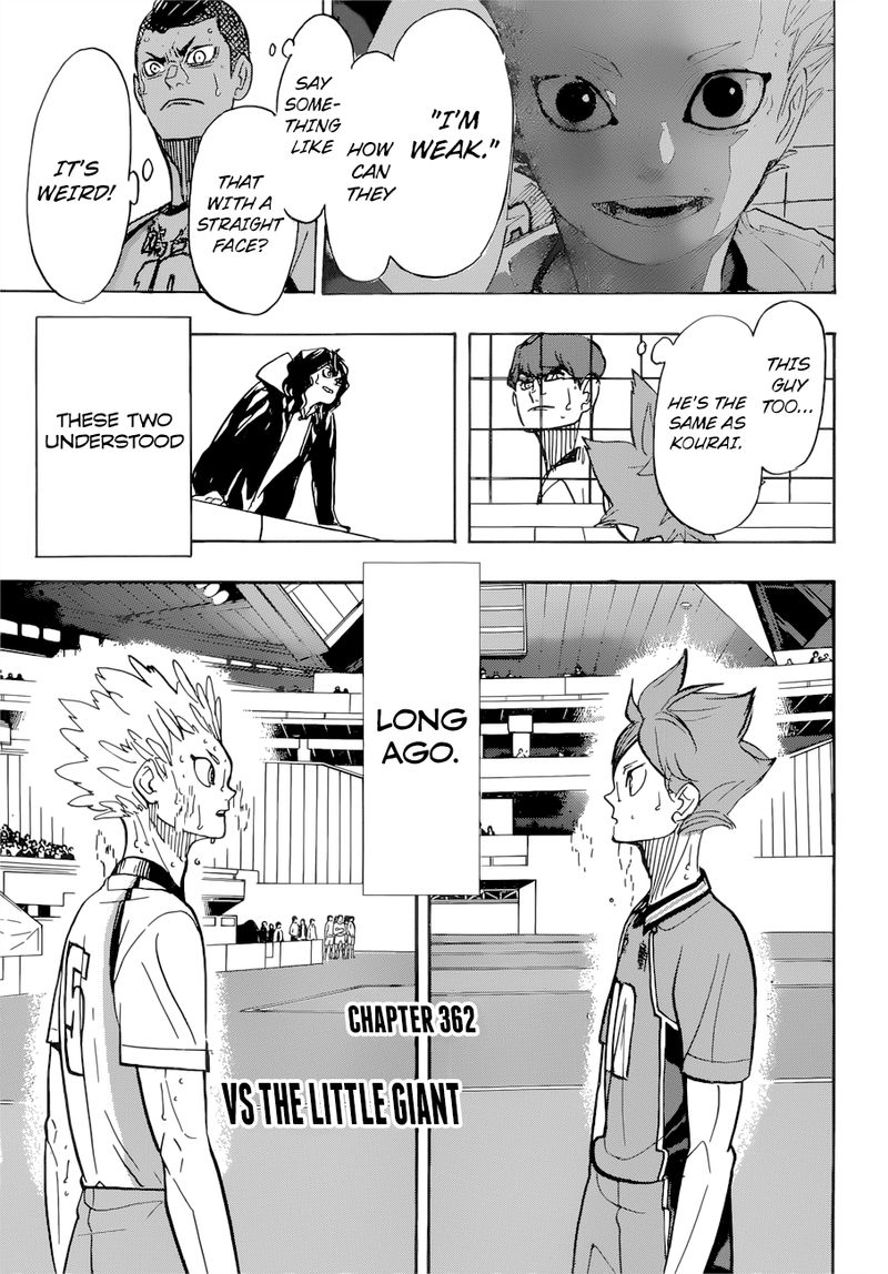 Haikyu Chapter 362 Page 3