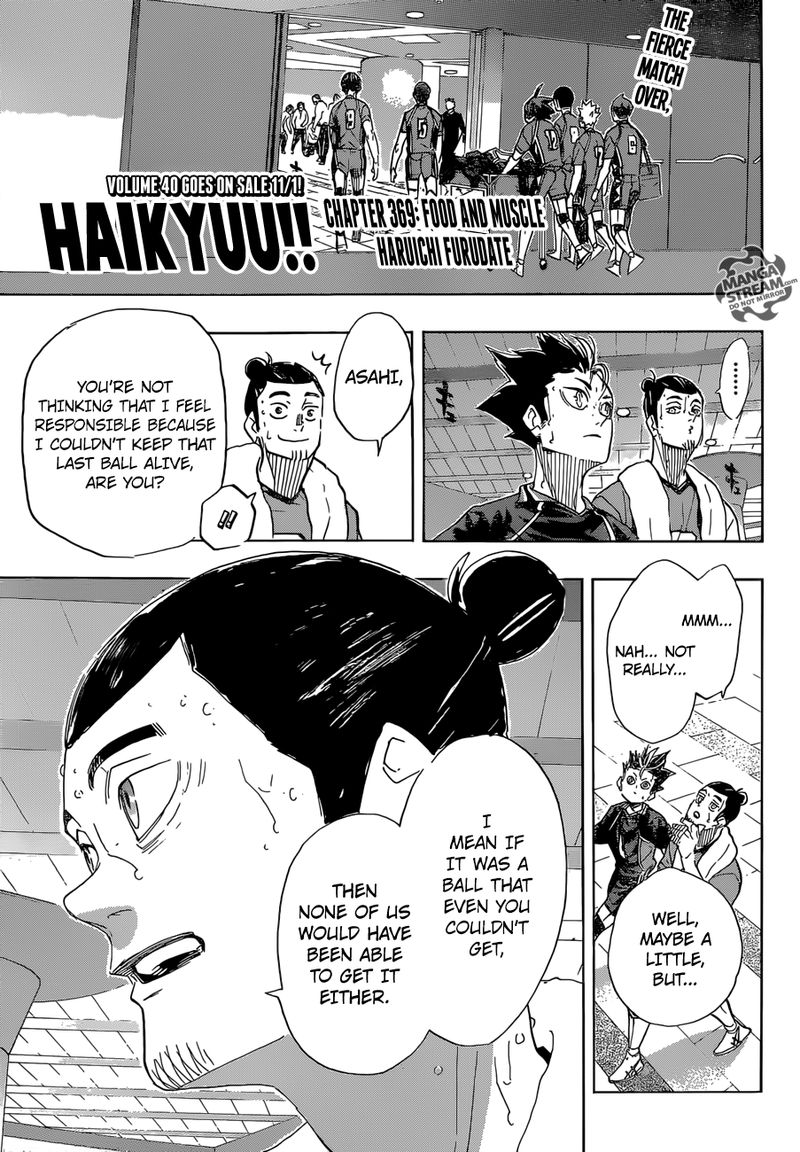 Haikyu Chapter 369 Page 1