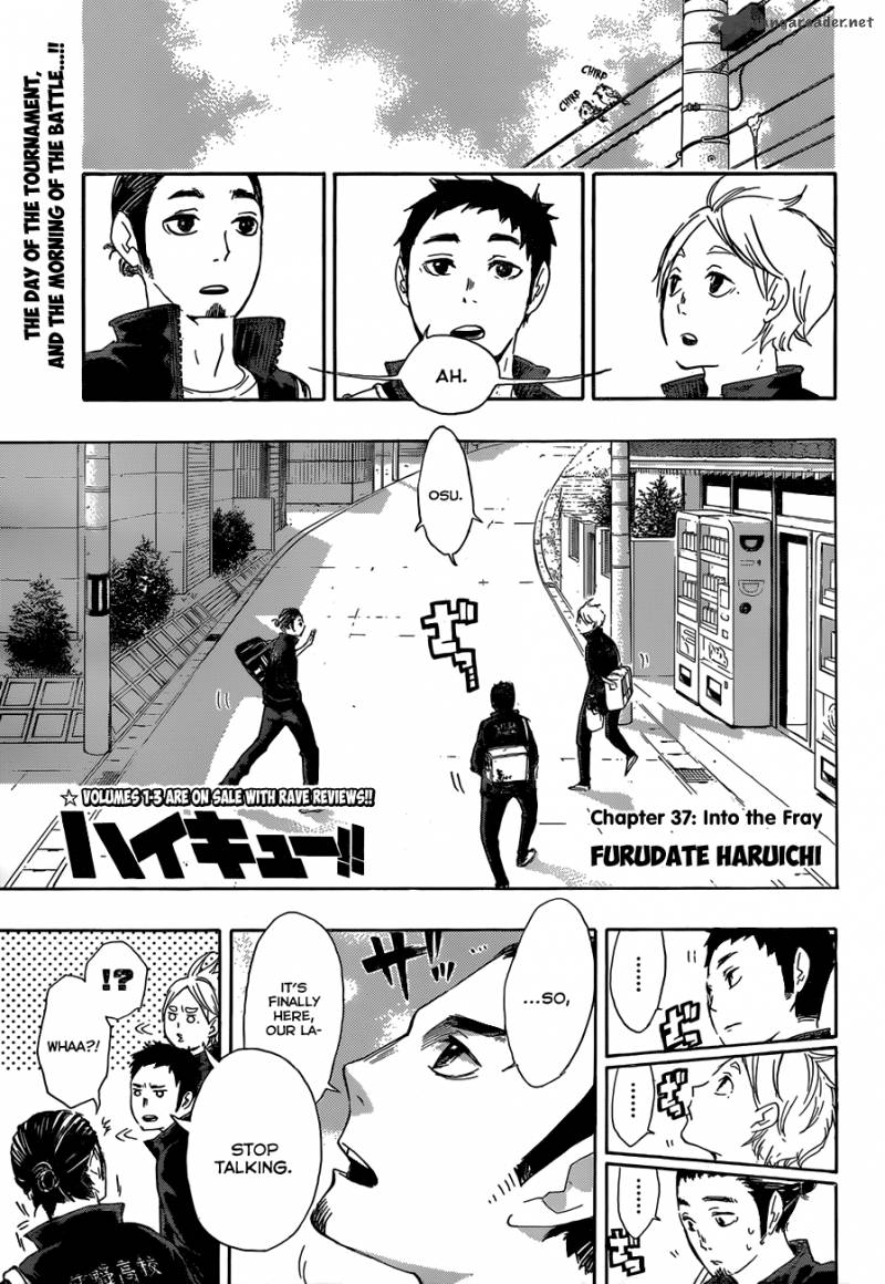 Haikyu Chapter 37 Page 3