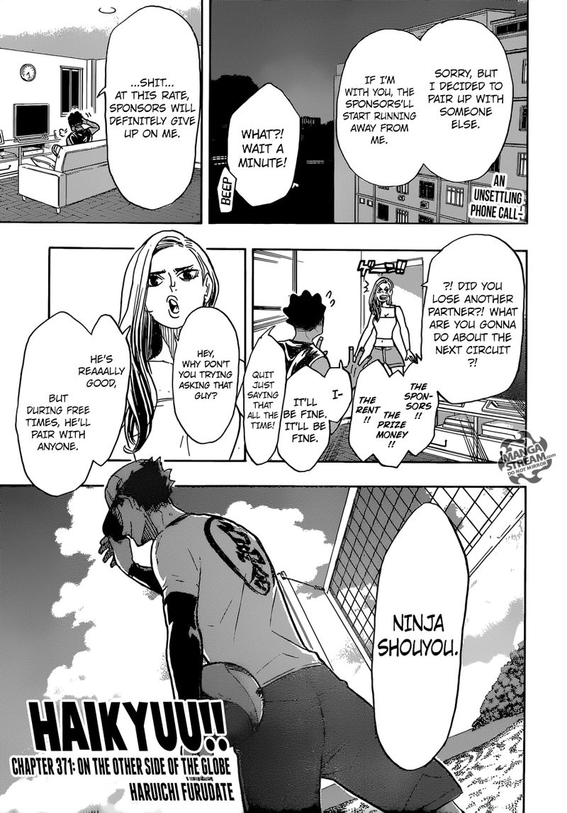 Haikyu Chapter 371 Page 1