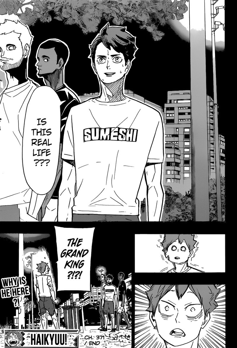 Haikyu Chapter 371 Page 19