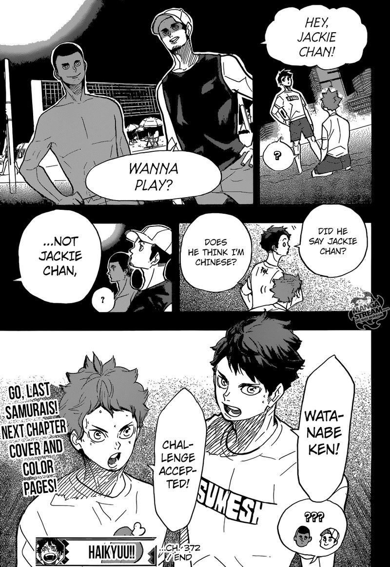 Haikyu Chapter 372 Page 18