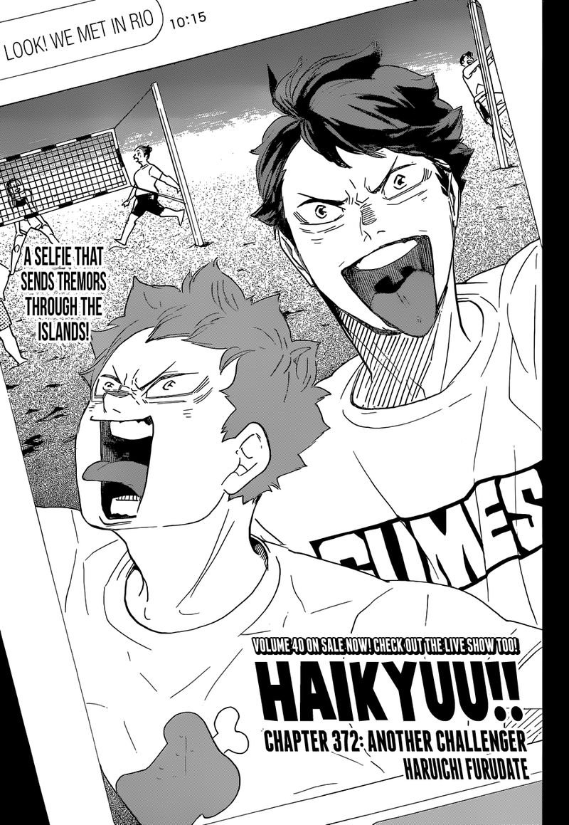 Haikyu Chapter 372 Page 3