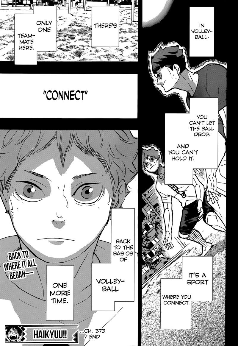 Haikyu Chapter 373 Page 19