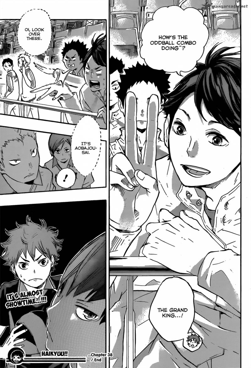 Haikyu Chapter 38 Page 20