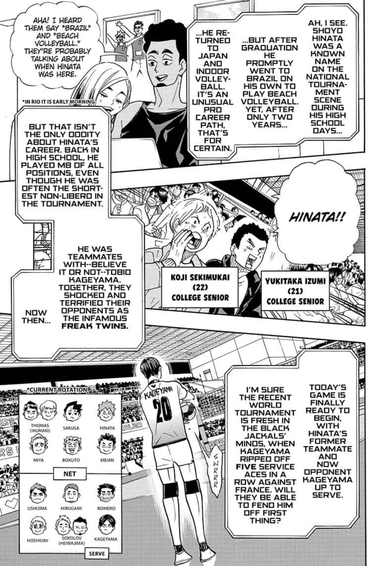 Haikyu Chapter 380 Page 9