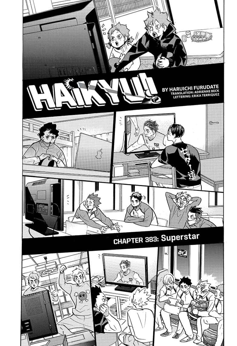 Haikyu Chapter 383 Page 1