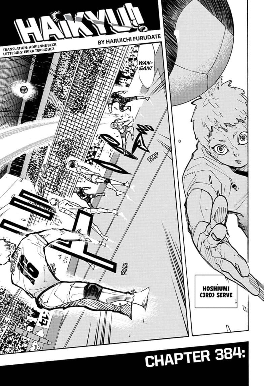 Haikyu Chapter 384 Page 1