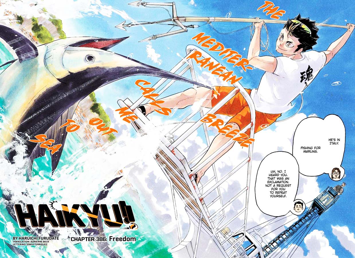 Haikyu Chapter 386 Page 2