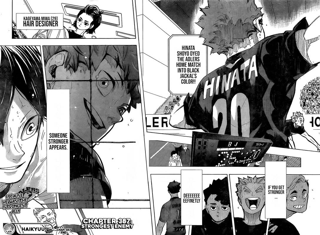 Haikyu Chapter 387 Page 17