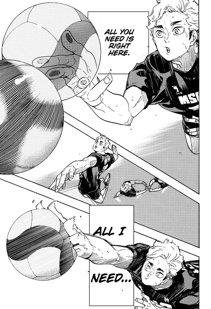 Haikyu Chapter 391 Page 14