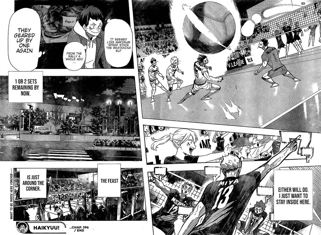 Haikyu Chapter 396 Page 17