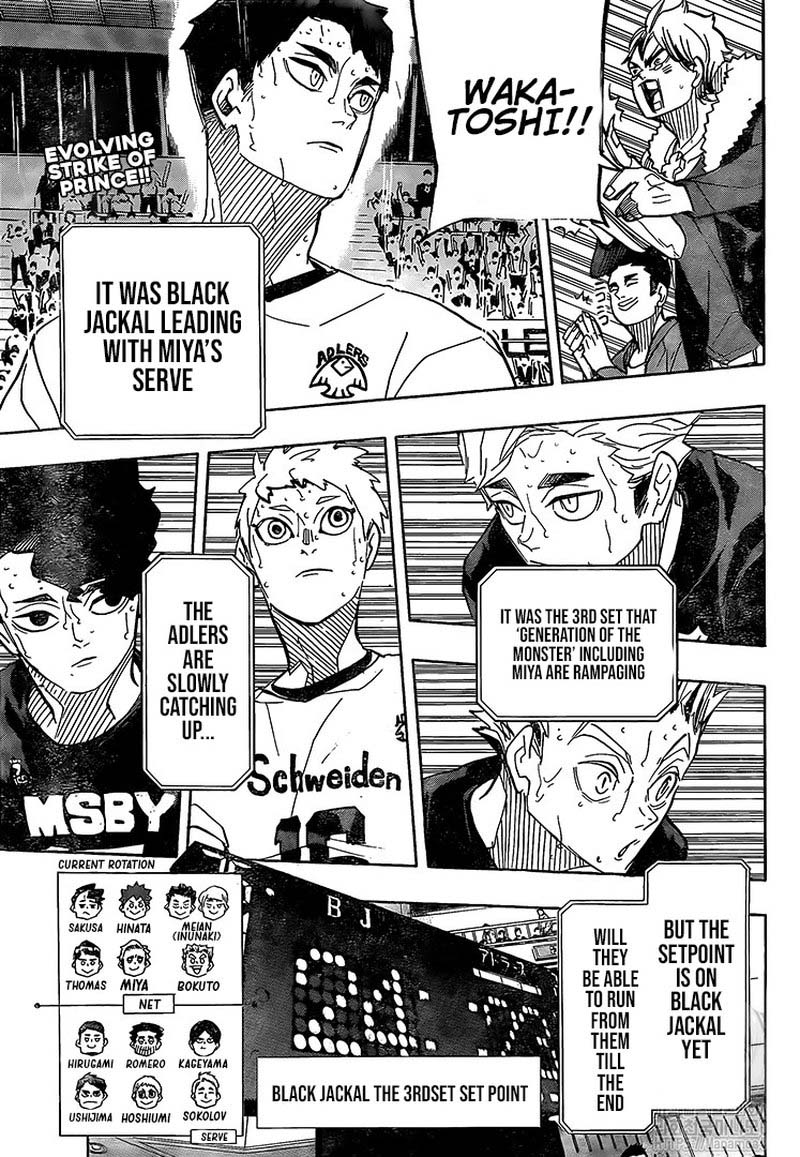 Haikyu Chapter 396 Page 3