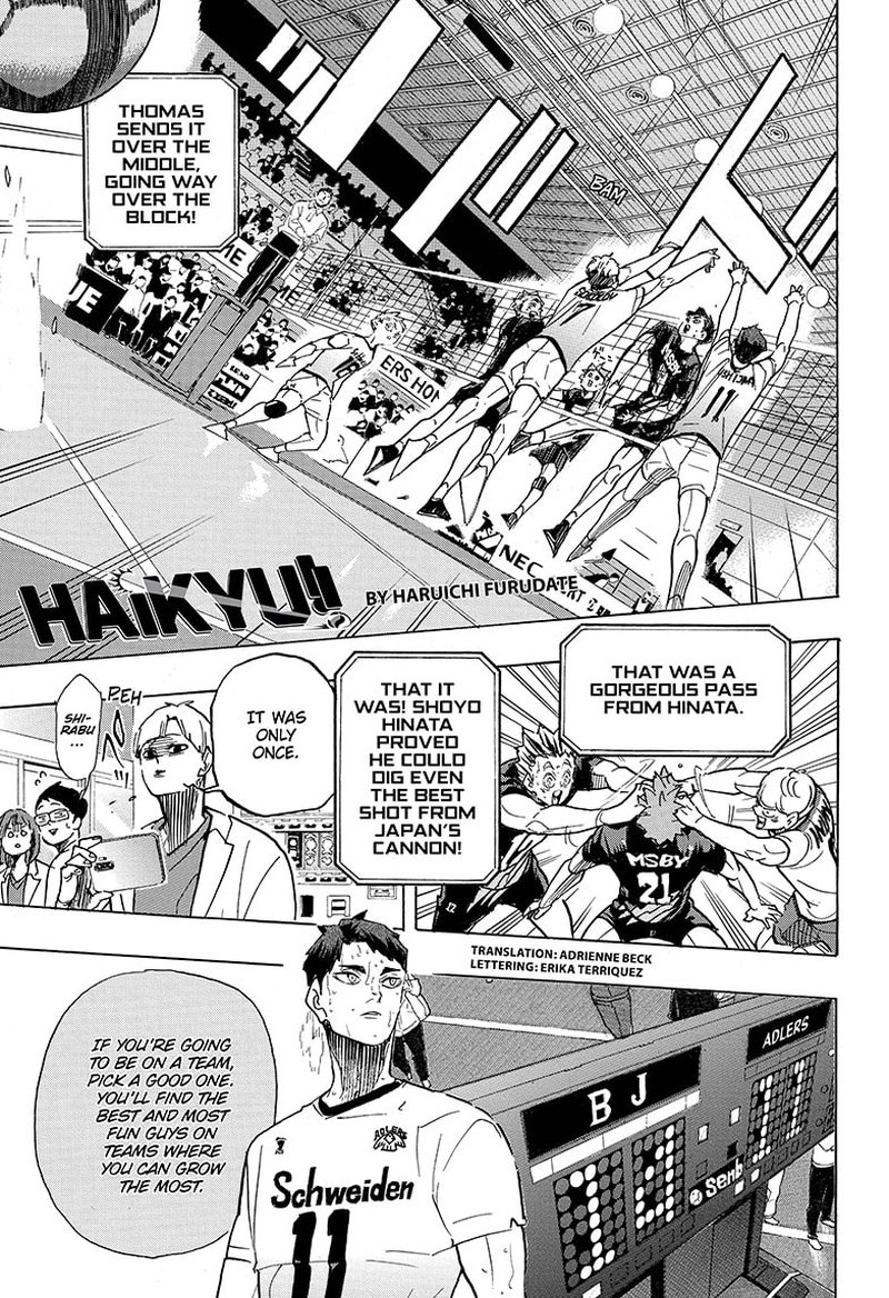 Haikyu Chapter 399 Page 1