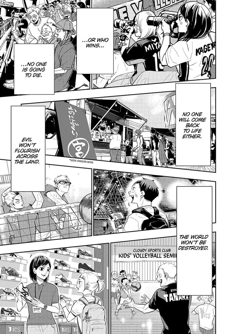 Haikyu Chapter 402e Page 15