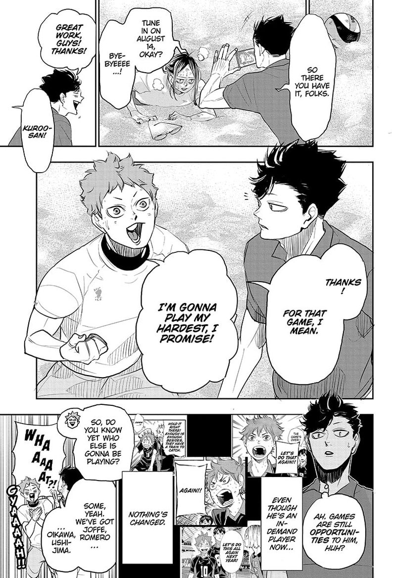 Haikyu Chapter 402e Page 9