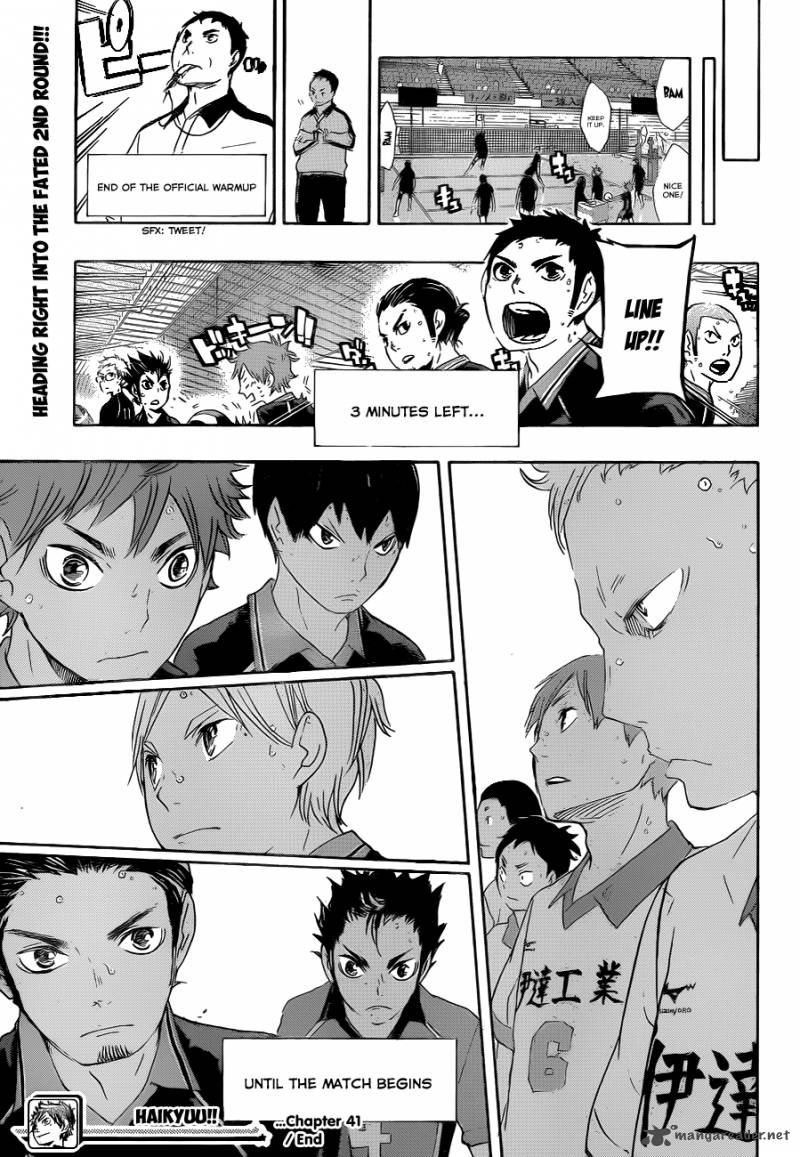 Haikyu Chapter 41 Page 21