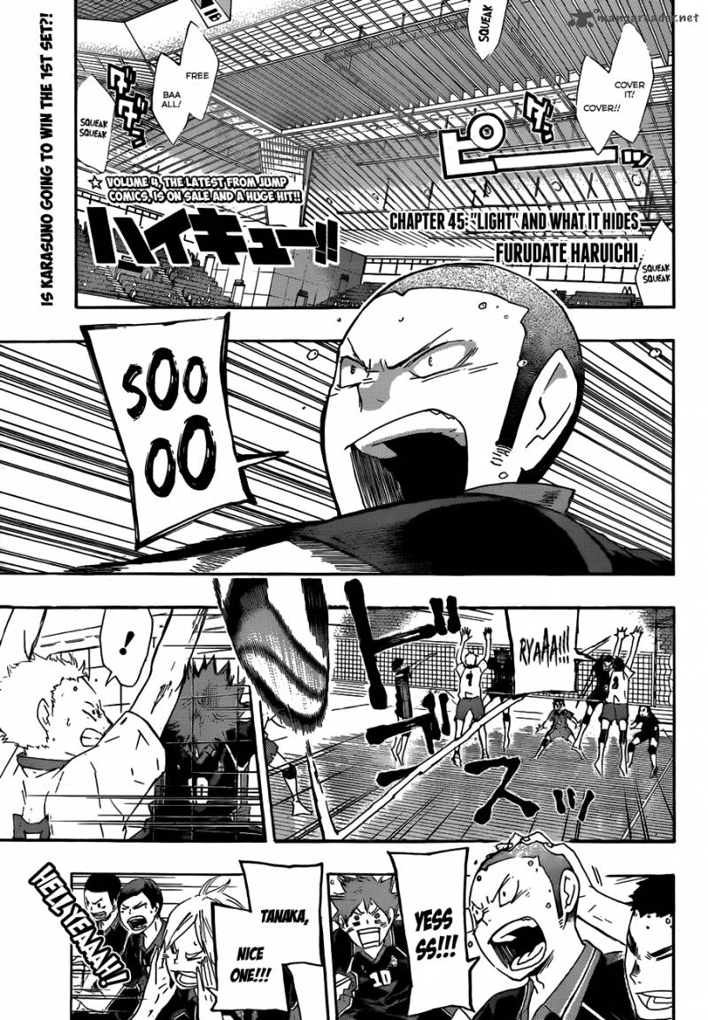 Haikyu Chapter 45 Page 3