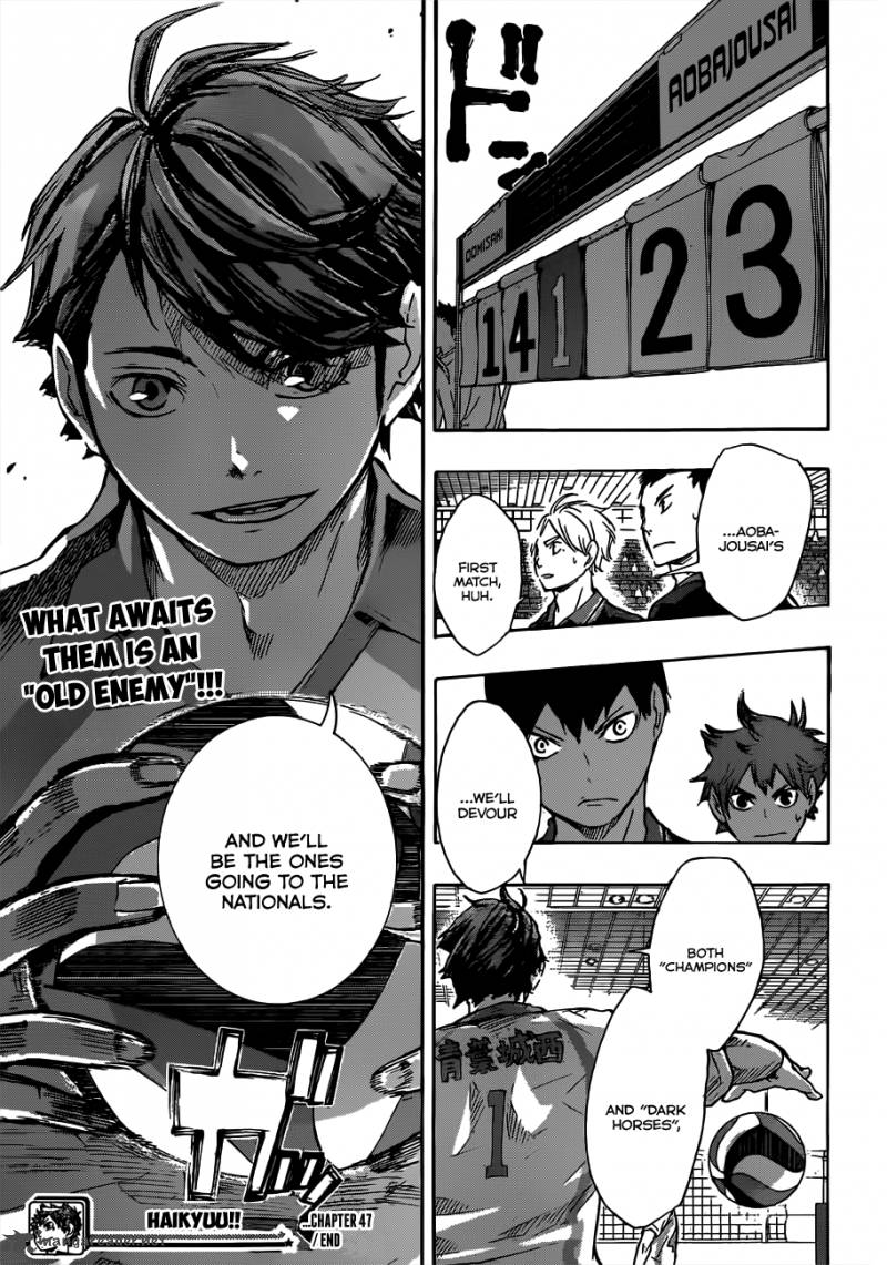 Haikyu Chapter 47 Page 20