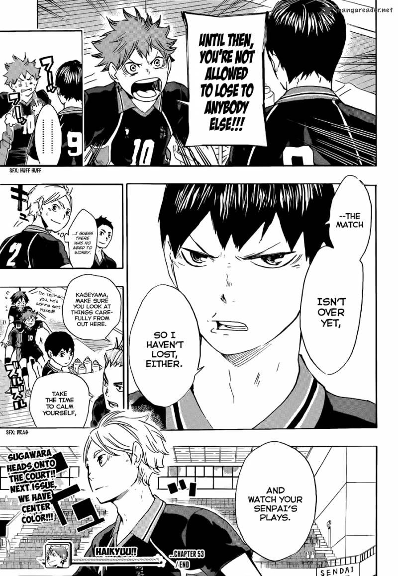 Haikyu Chapter 53 Page 19