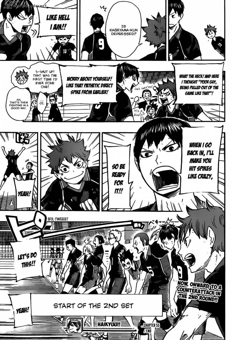 Haikyu Chapter 55 Page 20