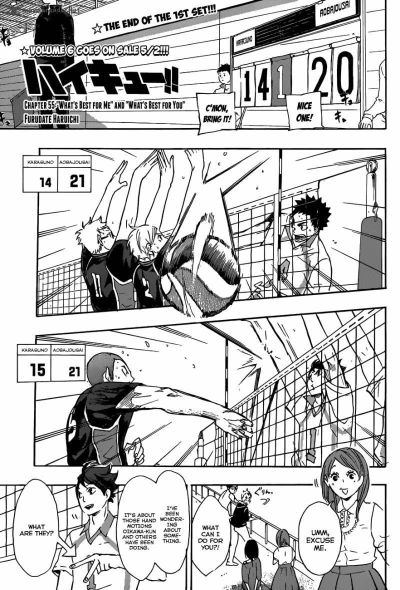 Haikyu Chapter 55 Page 3