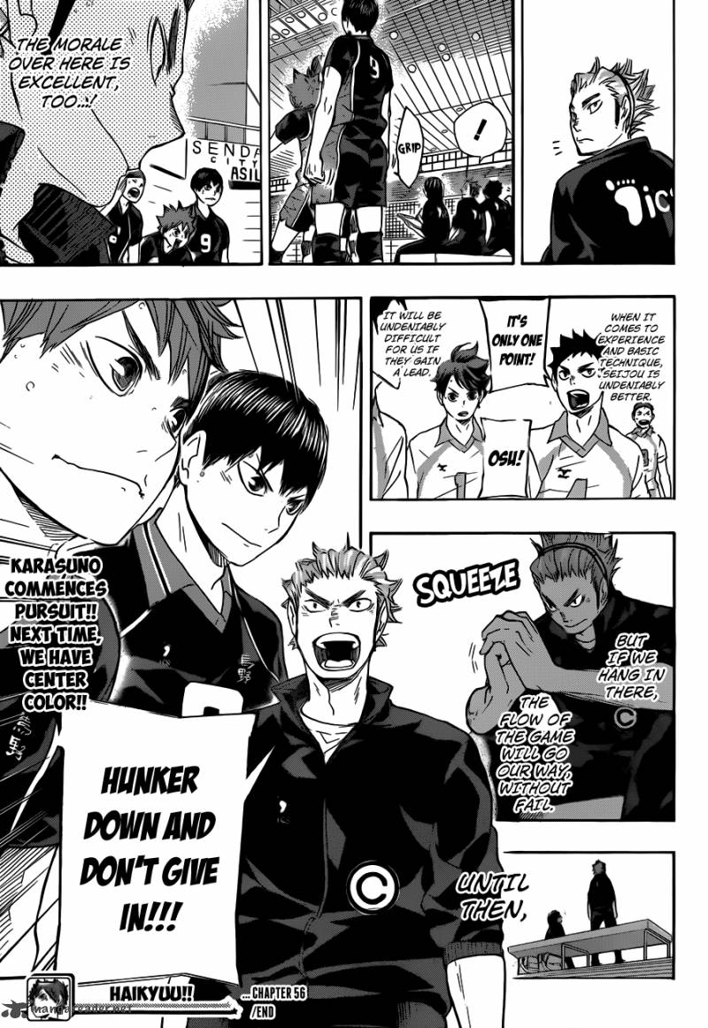 Haikyu Chapter 56 Page 19