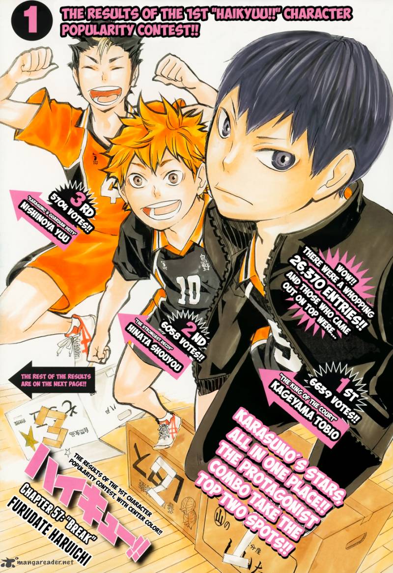 Haikyu Chapter 57 Page 3